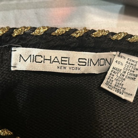 Vintage Michael Simon Year of the Dragon Beaded and Sequined Dragon Sweater. - Picture 10 of 12